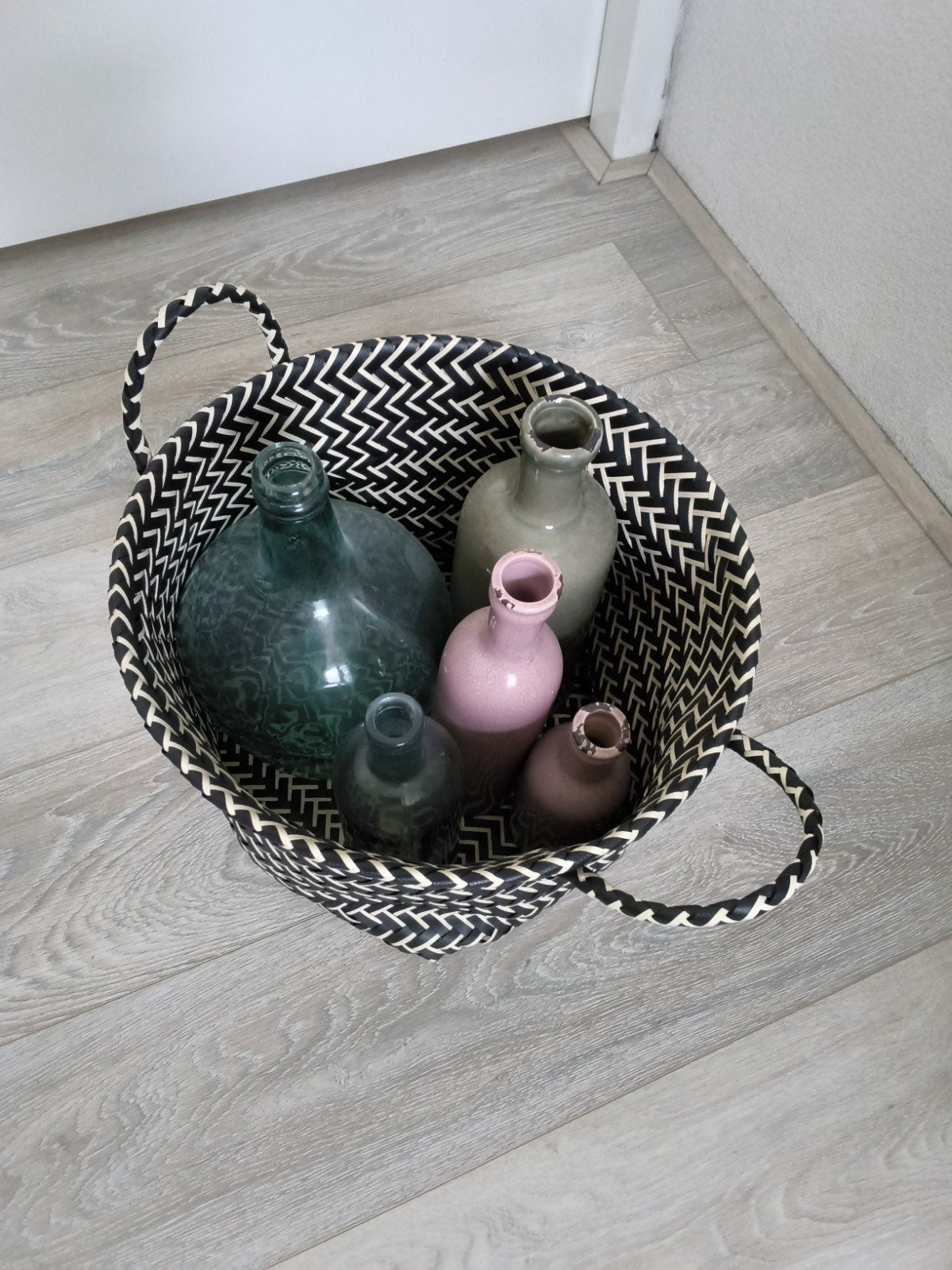 Decoratie vazen en mand, Ophalen, Overige kleuren, Minder dan 50 cm, Glas