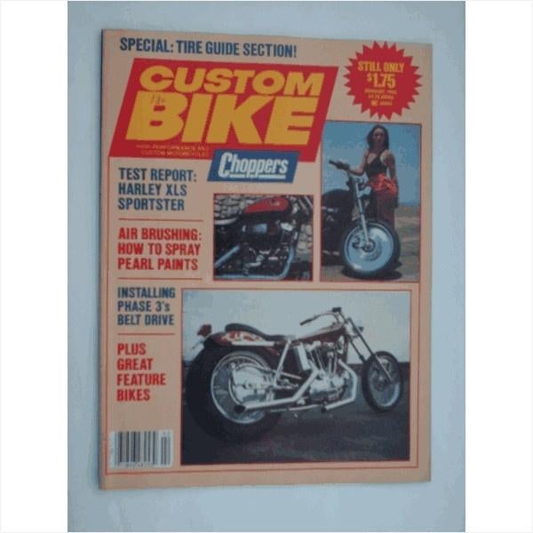 Costum Bike Choppers Tijdschrift 1982 Februari #1 Engels, Boeken, Ophalen of Verzenden, Gelezen, Overige merken
