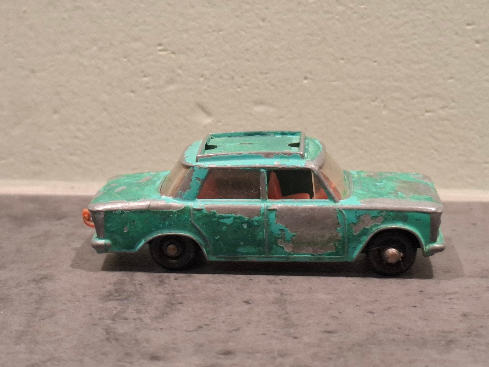Matchbox Lesney Fiat 1500, Ophalen of Verzenden, Gebruikt, Auto