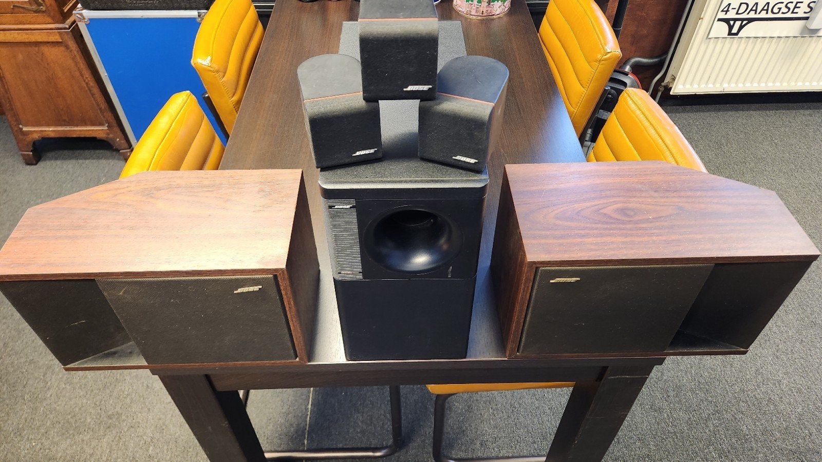 Bose Acoustimass 6 Home Theater Speaker System, Gebruikt, 70 watt of meer, 5.1-systeem, Overige spelers