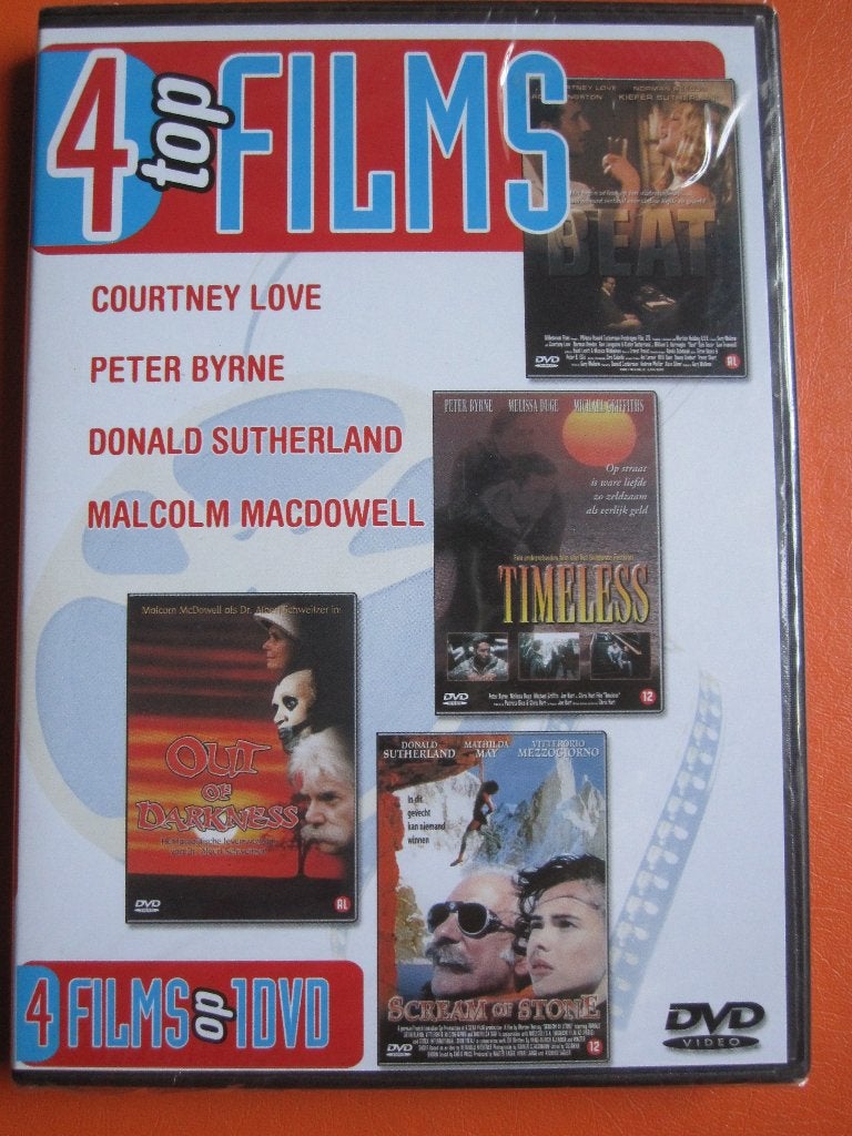4 Top Films (4 films op 1 DVD) nieuw in de verpakking, Engels, Nederlands, Ophalen of Verzenden, Nieuw in verpakking