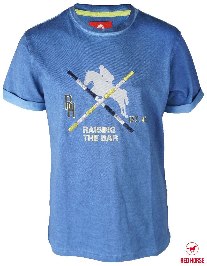 Blauw Red Horse Hayden jongens T-shirt maat 104, Blauw, Met stretch, Ampèrestraat 15-178013PT Zwolle, Kinderen
