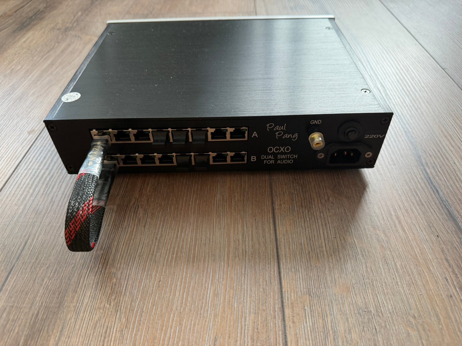Paul Pang PPA Ocxo dual switch, Ophalen of Verzenden, Zo goed als nieuw, @, Paul pang