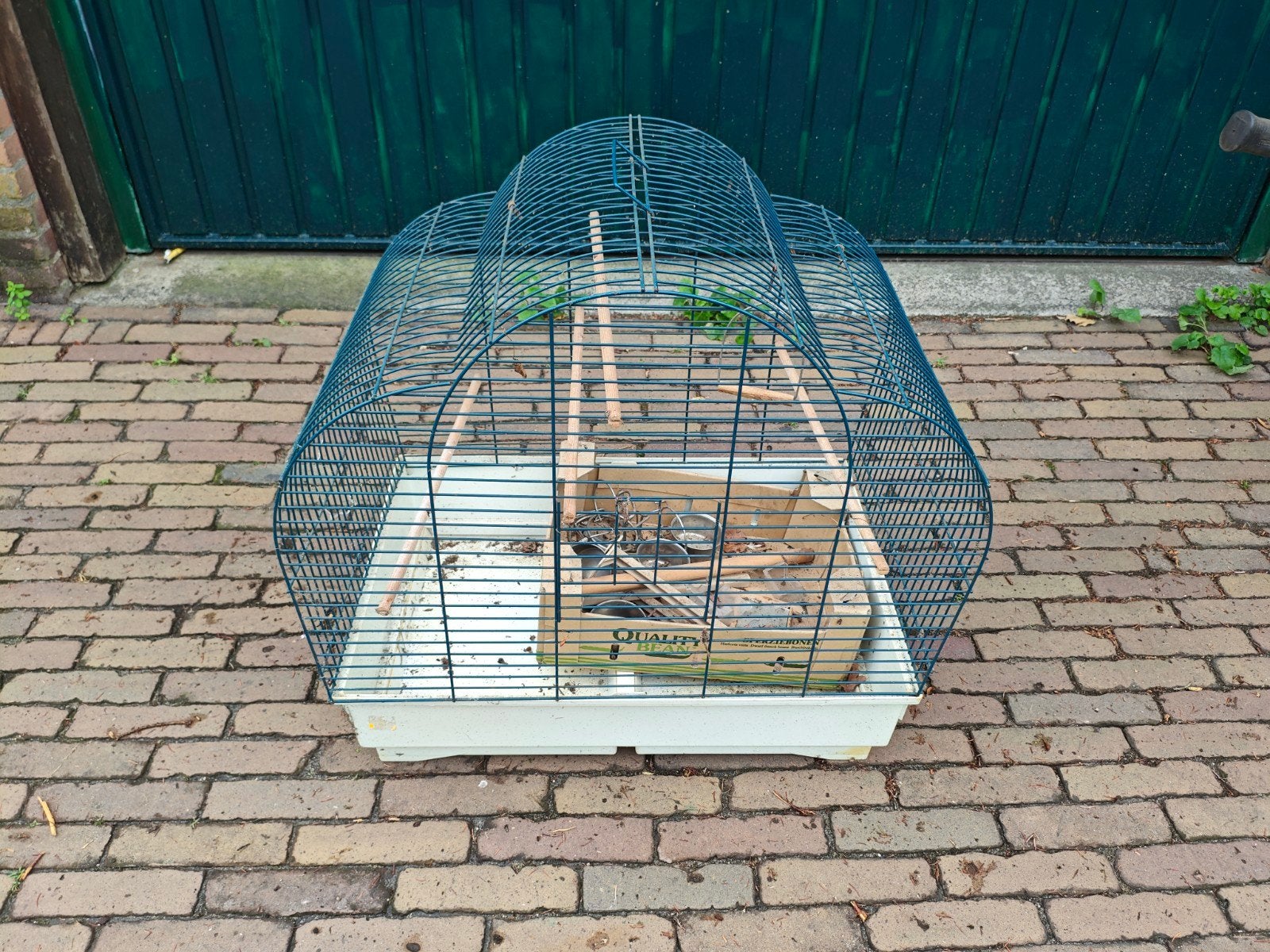 Vogelkooi, Ophalen