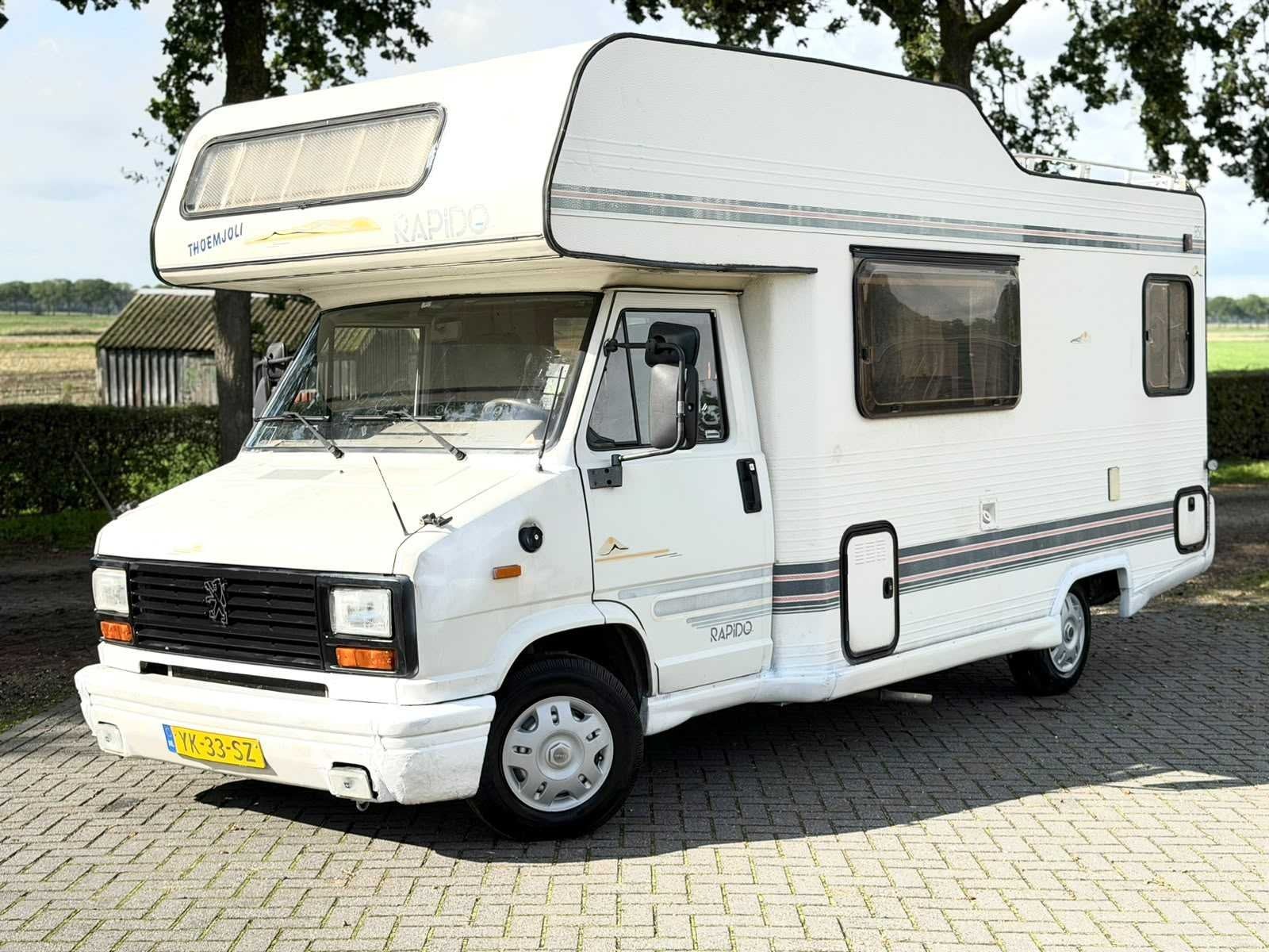 Peugeot 280 G 52 KAMPEERAUTO Rapido Camper YK-33-SZ, Bedrijf, Diesel, Overige merken