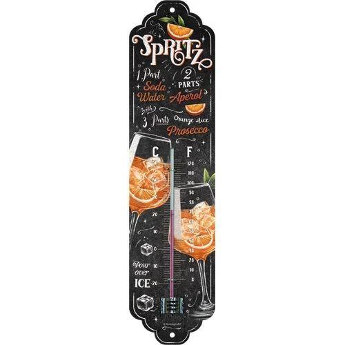 Aperol Spritz reclame thermometer van metaal wanddeco deco, Info@deconoord.nl, Deco Noord, Nieuw, Ophalen of Verzenden