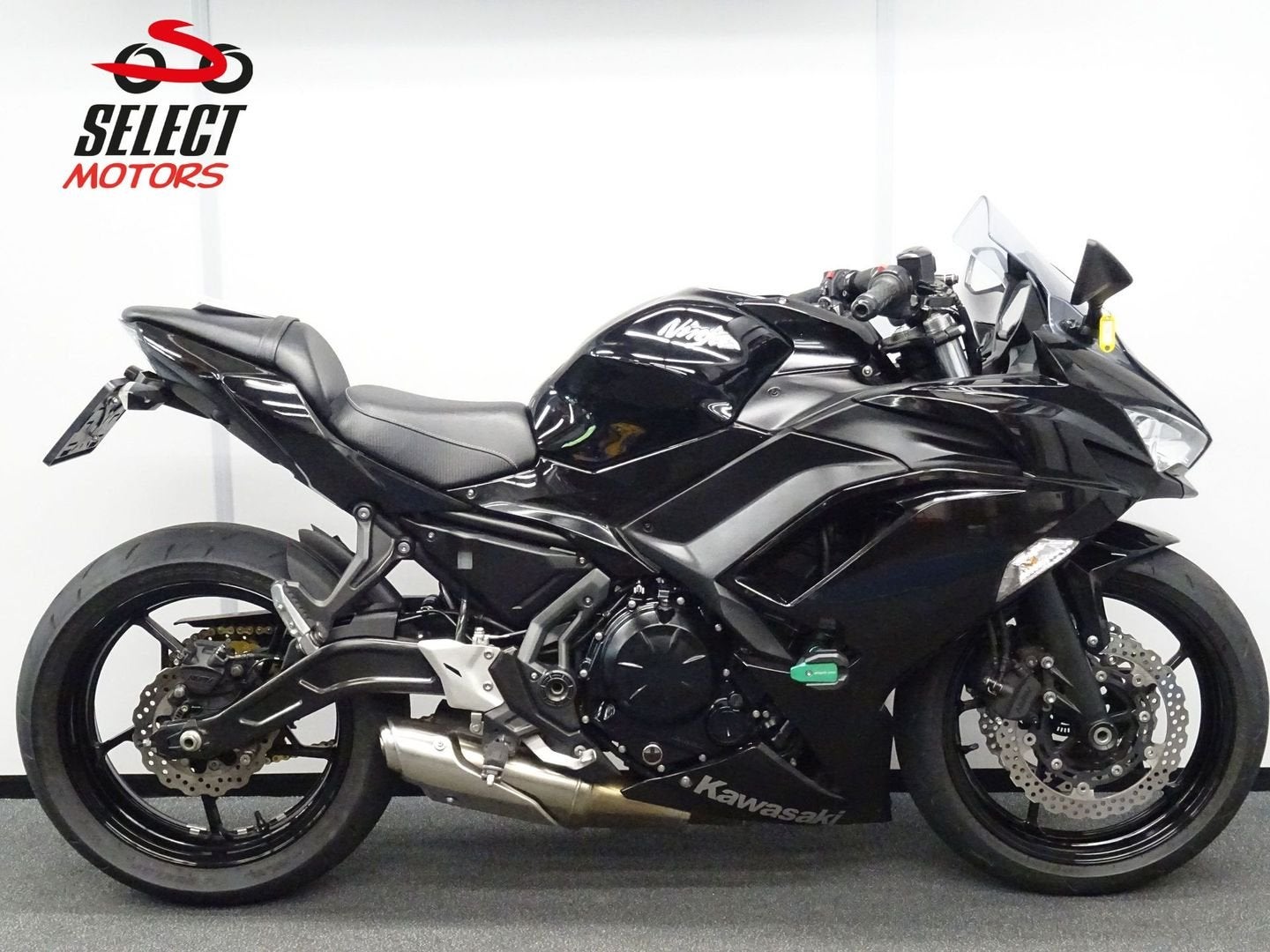 STOERE ZWARTE KAWASAKI NINJA 650 ABS 35kw (bj 2021), Motoren, Motoren | Kawasaki, 2 cilinders, Onbekend, KAWASAKI, Sport
