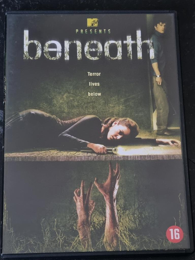 Beneath DVD - Horrorfilm met spanning en mysterie, Vanaf 16 jaar, Ophalen of Verzenden, Zo goed als nieuw, Spoken en Geesten