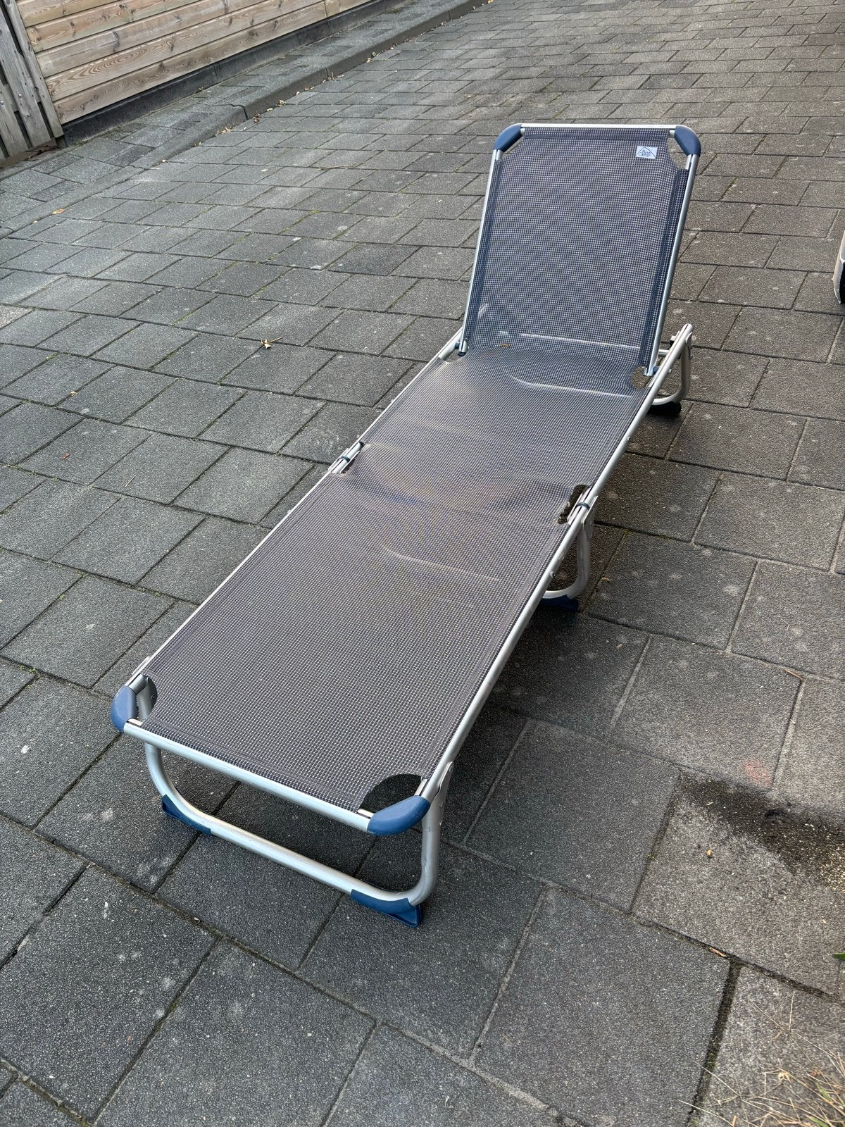 Base Camp Ligbed - Inklapbaar en Verstelbaar, Ophalen, Gebruikt, Aluminium, Inklapbaar