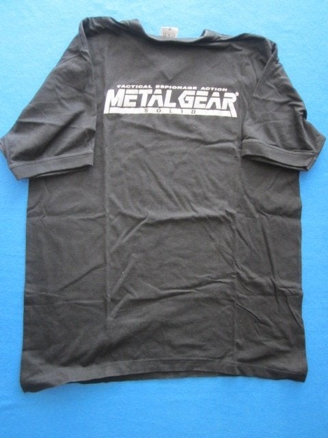 Game T-Shirt ~ Final Fantasy XI of Metal Gear Solid, Ophalen of Verzenden, Maat 56/58 (XL), Zwart