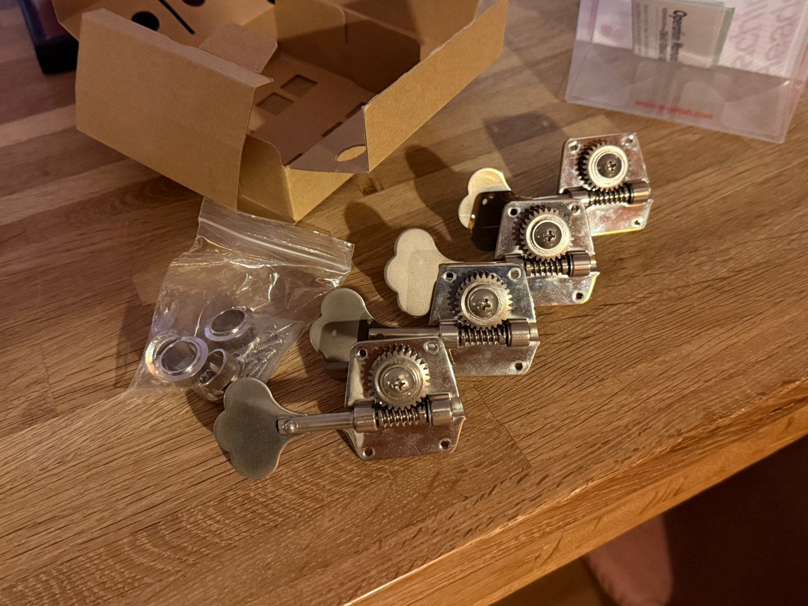 Fender Bas stemmechanieken, Ophalen of Verzenden, Gebruikt, Elektrische basgitaar