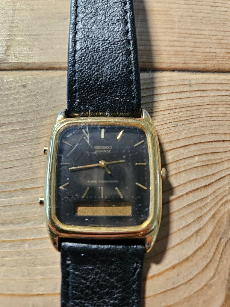 Seiko horloge dames, Sieraden, Tassen en Uiterlijk, Horloges | Dames, Verzenden, Zo goed als nieuw, Leer, Seiko
