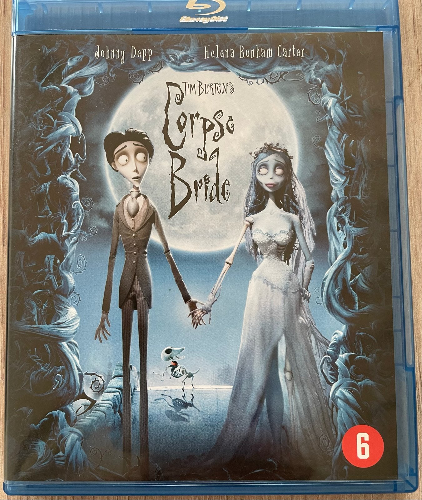 Blu-ray Corpse Bride 2005 Tim Burton Johnny Depp Nederlands, Cd's en Dvd's, Engels, Nederlands, Film, Ophalen of Verzenden