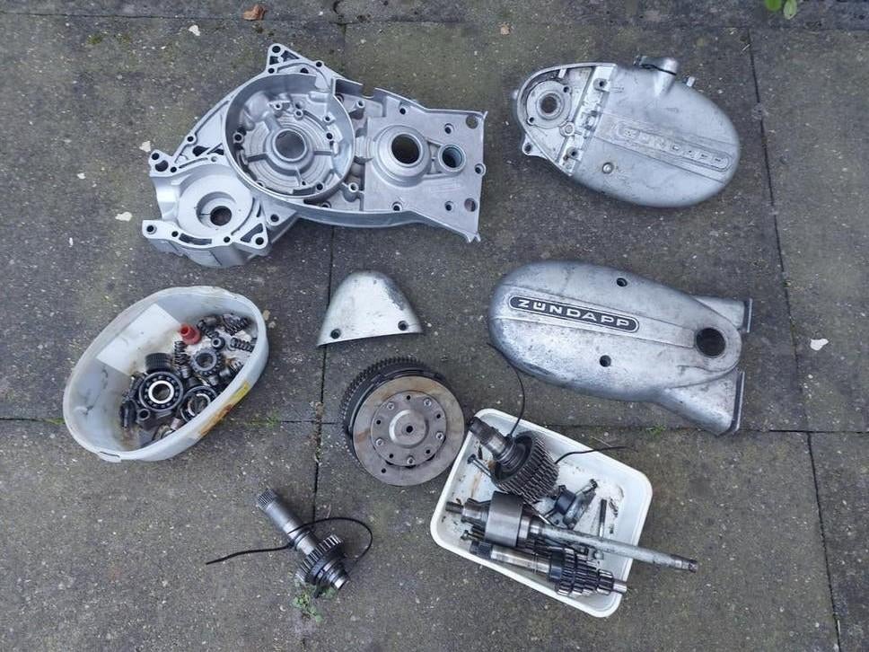 Diverse onderdelen zundapp 517 & roller, Ophalen, Gebruikt, Blok