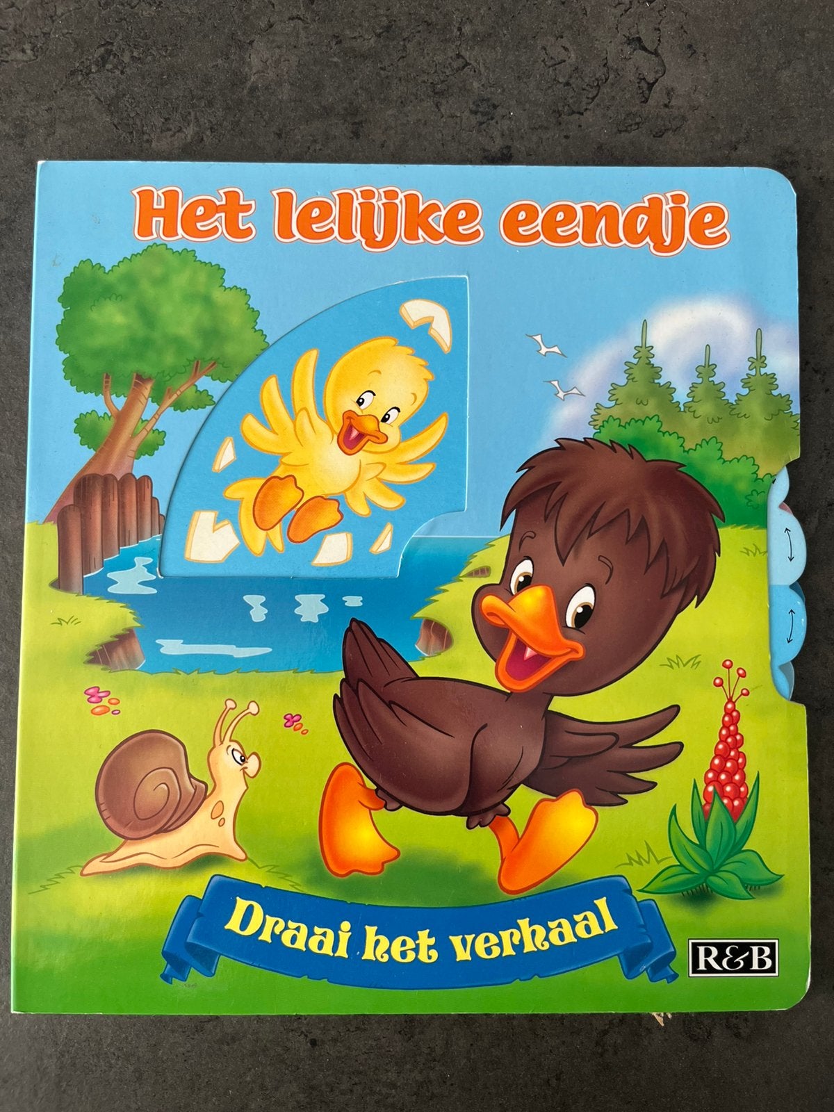 Boek: Het lelijke eendje - Draai het verhaal., Boeken, Ophalen of Verzenden, Gelezen