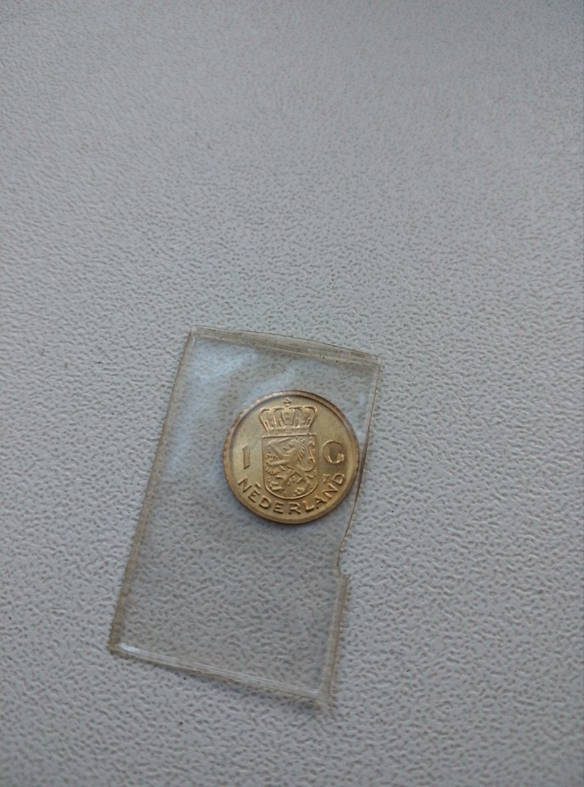 Gouden miniatuur 1 gulden munt Koningin Wilhelmina, 1 gulden, Koningin Wilhelmina, Losse munt, Goud