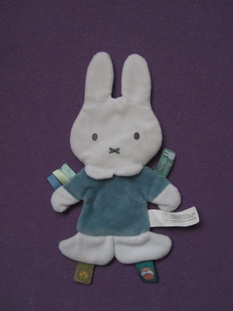 NIJNTJE MIFFY Knuffeldoekje KONIJN UIT 2022 **Nieuw**, Blauw, Nijntje, Ophalen of Verzenden, Met label