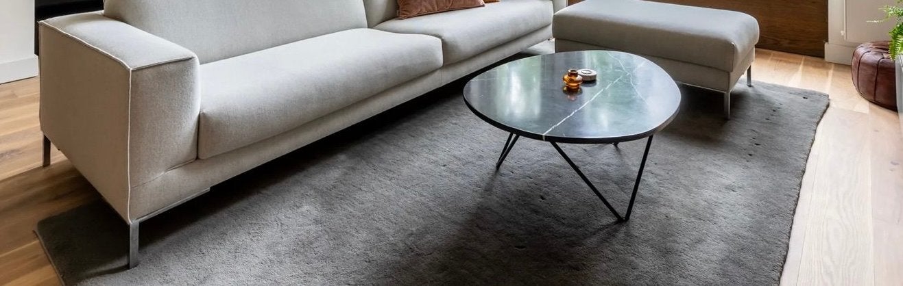 HAY Wollen Tapijt 2x3m - Modern donkergroen Vloerkleed, Ophalen of Verzenden, Zo goed als nieuw, 200 cm of meer, Grijs