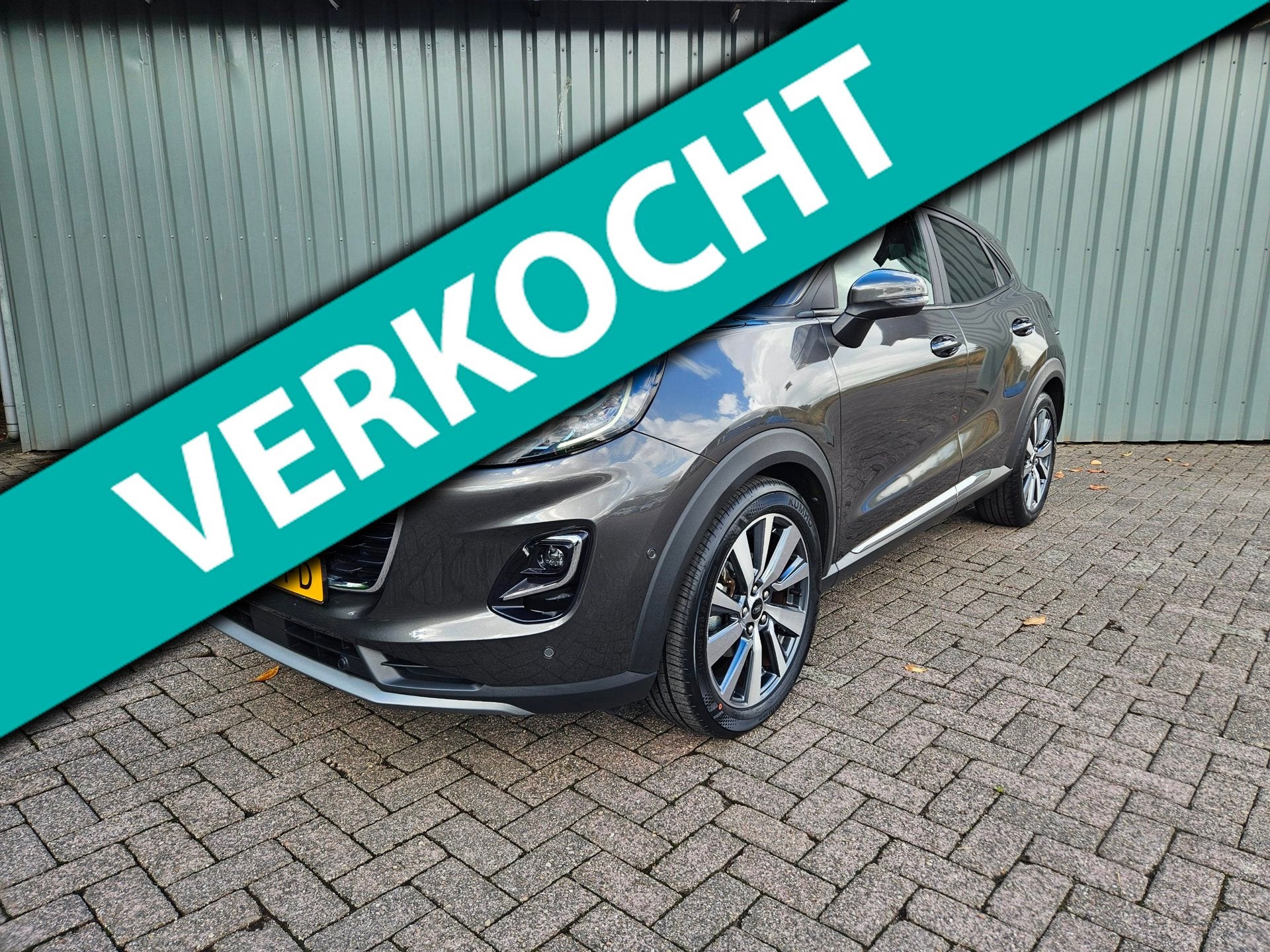 Ford Puma 1.0 EcoBoost Hybrid Titanium X Stoel/Stuurvewarmin, Auto's, Voorwielaandrijving, Euro 6, 23 km/l, Origineel Nederlands