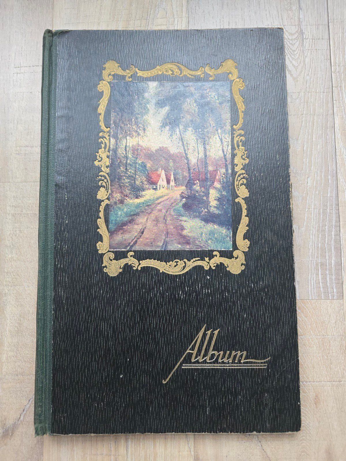 Antiek foto album / ansichtkaarten album begin 20e eeuw €15, Ophalen of Verzenden