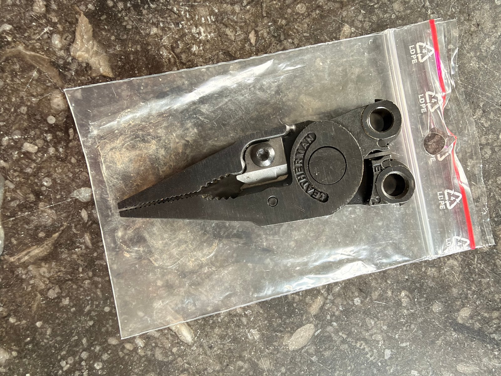 Leatherman Rebar tang kop, Ophalen of Verzenden, Zo goed als nieuw, Multitool, Overige merken