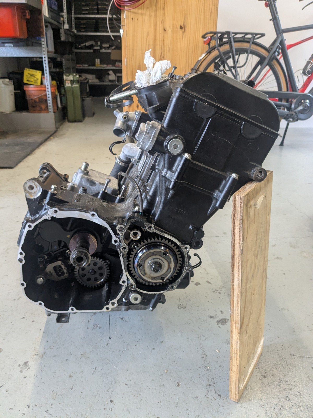 Motorblok Suzuki GSR750 2011-2016 (R749-119695), Ophalen, Gebruikt