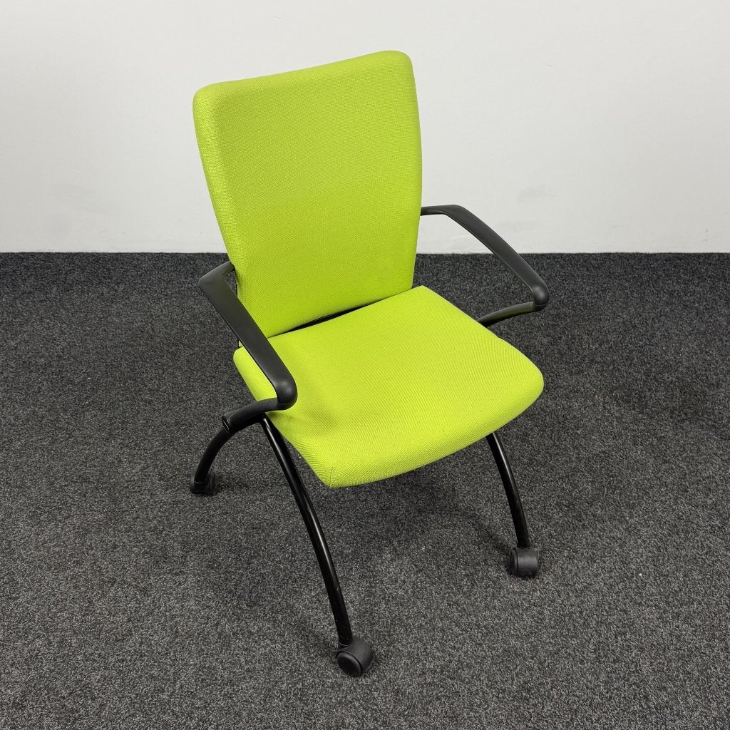 Comforto X99 Inklapbare Vergaderstoel - Groen 26090, Ophalen, Gebruikt, Overige kleuren, Eén