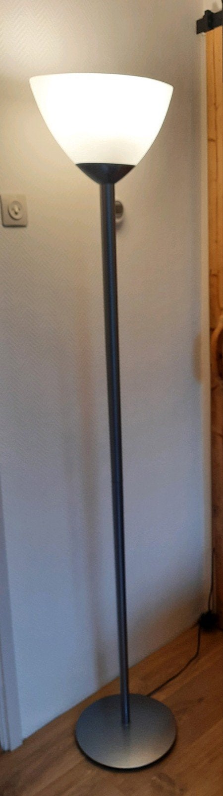 Vloerlamp ikea type arkö G0007 zeldzaam,lees de beschrijving, Ophalen of Verzenden, Zo goed als nieuw, Glas