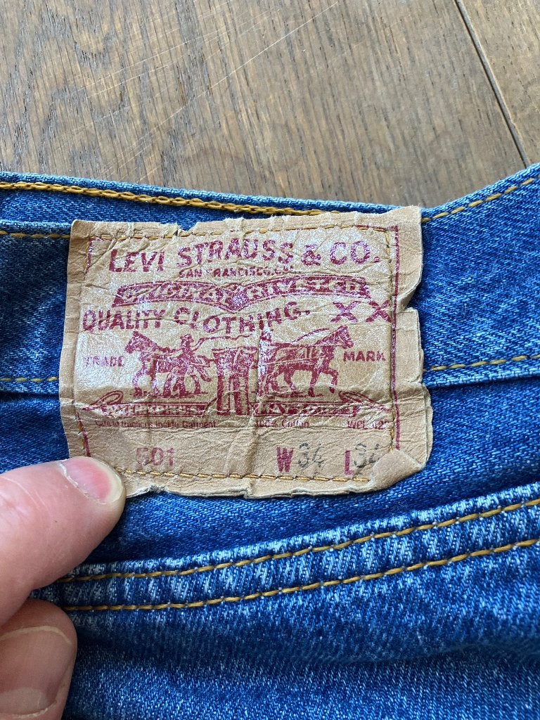 Erg toffe Levi's 501 - 34 x 34, Overige jeansmaten, Gedragen, Levi’s, Verzenden