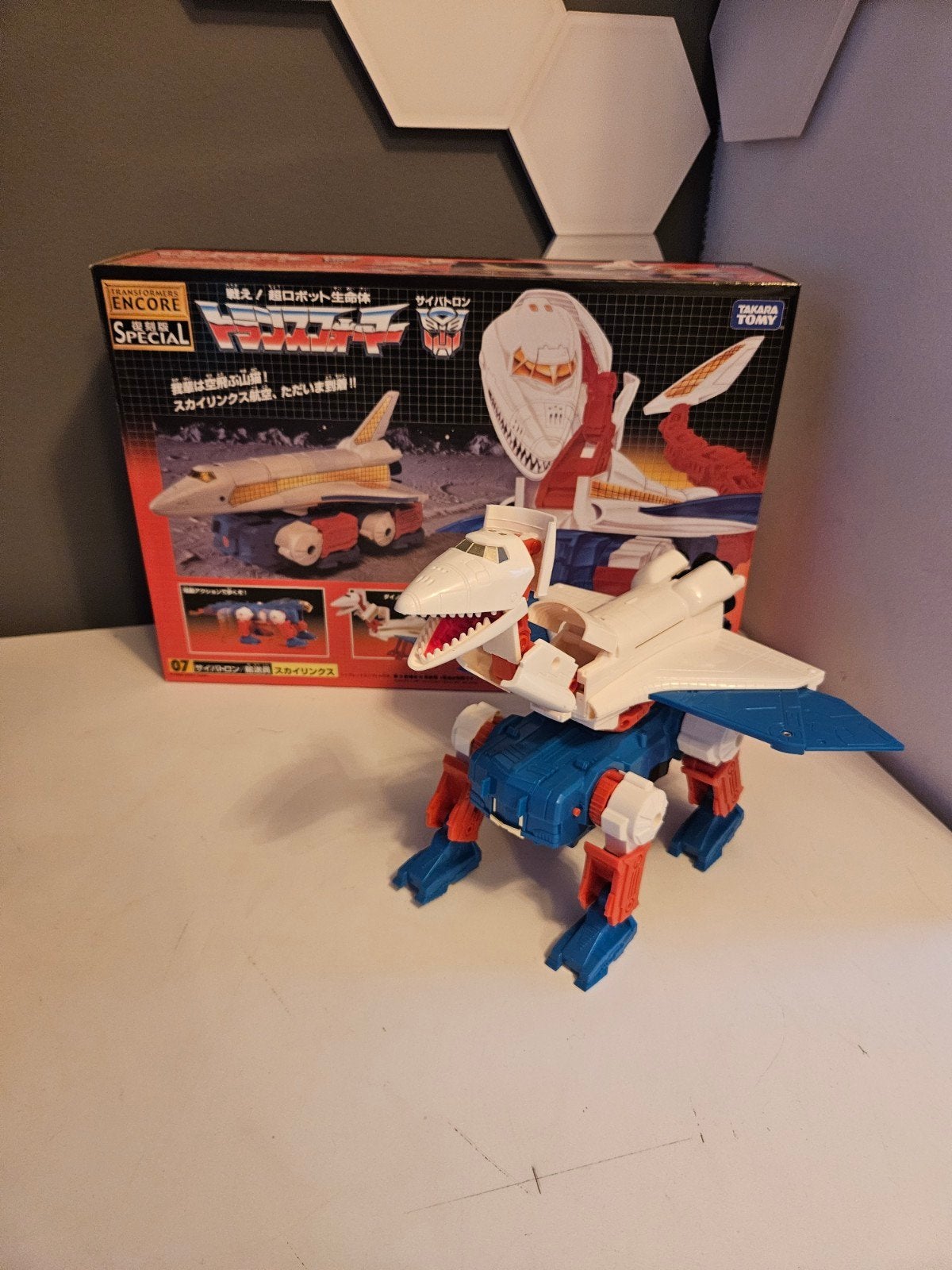 Transformers G1 Encore 07 Special Sky Lynx Compleet, Verzamelen, G1, Ophalen of Verzenden, Zo goed als nieuw