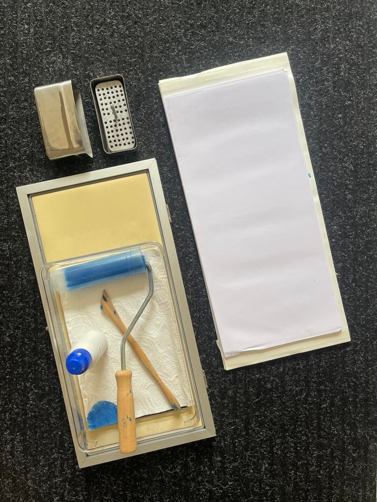 Blauwdrukraam medisch pedicure, Ophalen, Gebruikt