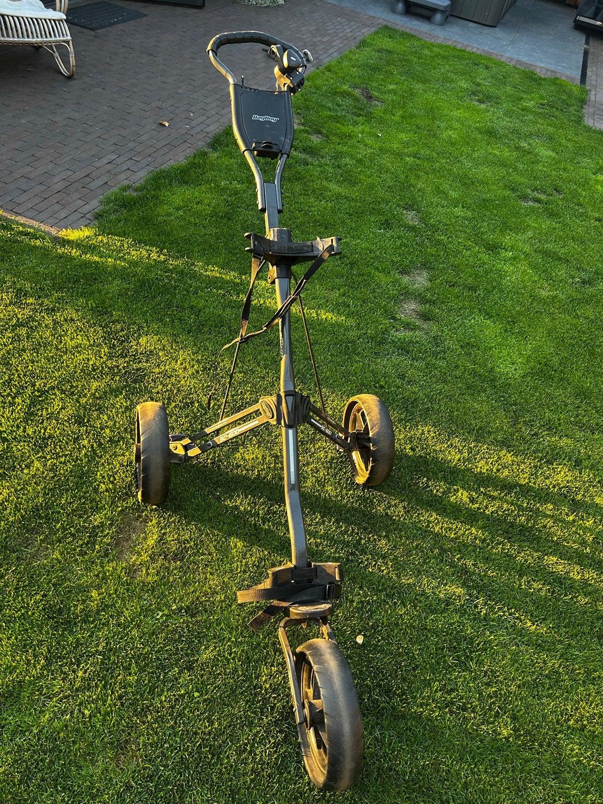 Bagboy Golfkar - Gebruikt maar in goede staat, Sport en Fitness, Golf, Ophalen, Gebruikt, Golfkar, Overige merken