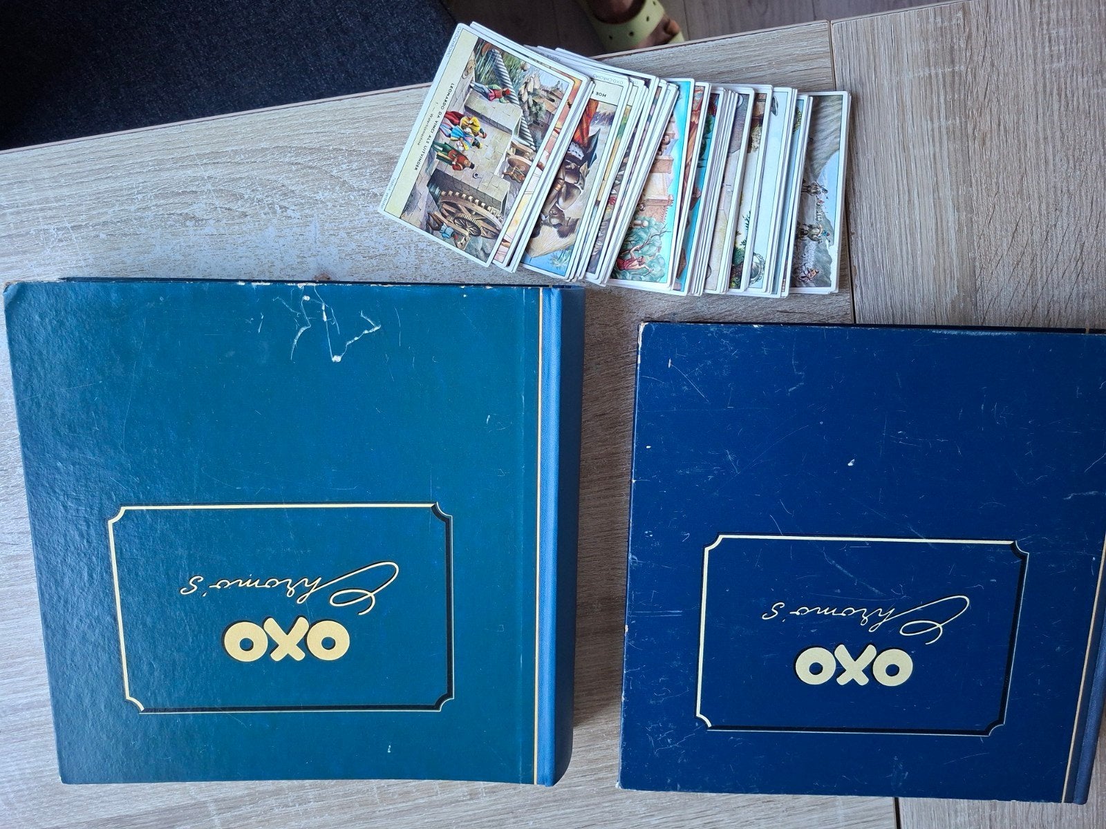 Vintage OXO Plaatjesalbums met losse plaatjes, Ophalen of Verzenden