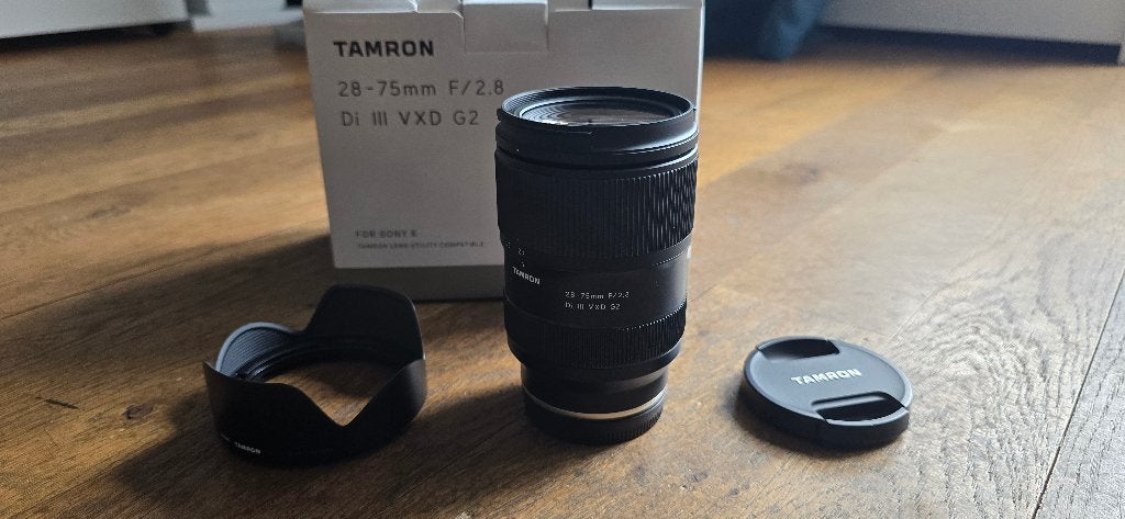 Tamron 28-75mm F/2.8 Di III VXD G2 Sony objectief zgan, Ophalen, Zo goed als nieuw, Telelens, Zoom