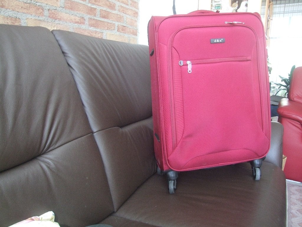 d&n koffer, Overige materialen, Zo goed als nieuw, 35 tot 45 cm, Wieltjes
