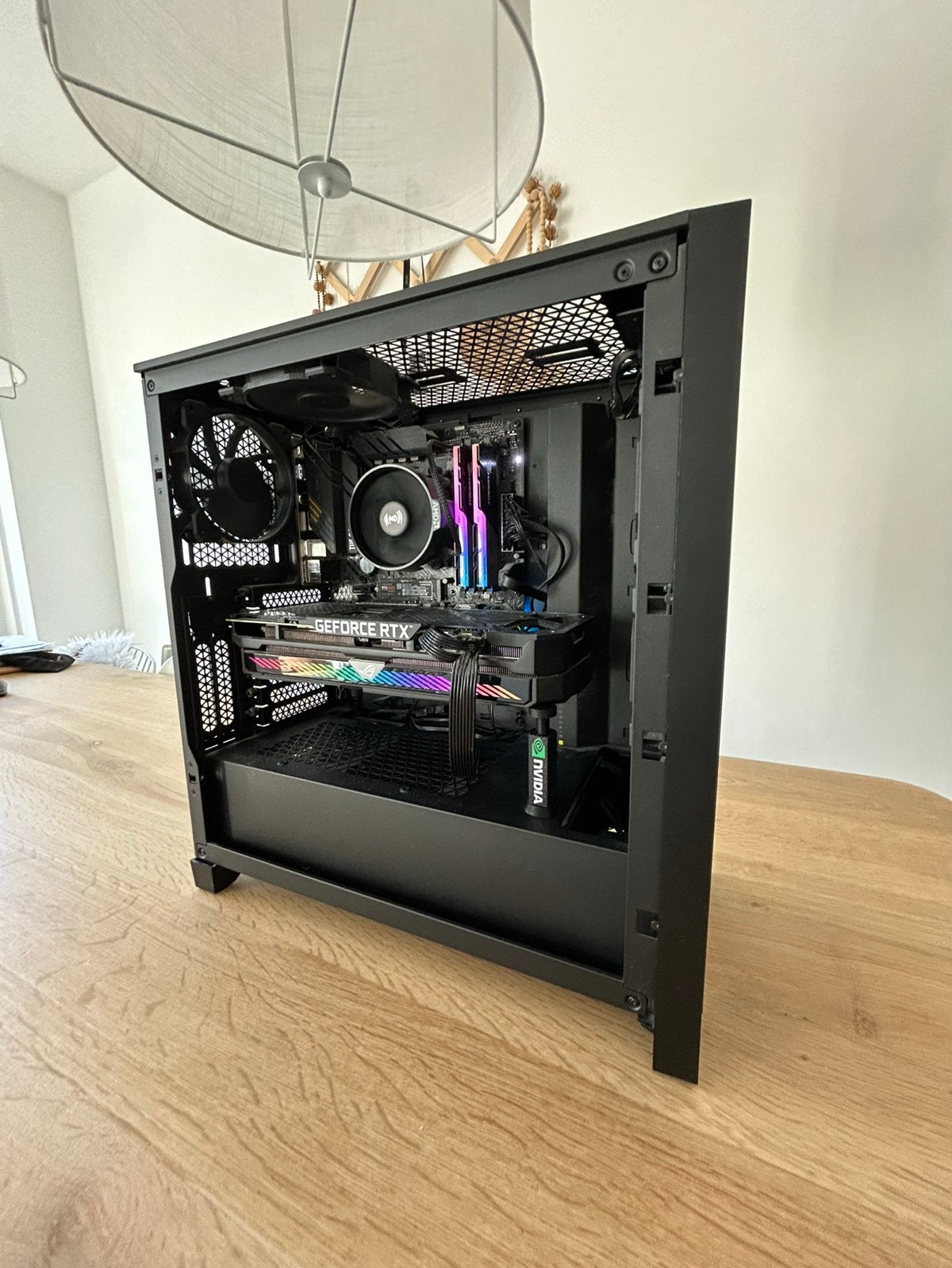 Game pc (RTX 3060 Ti OC, Ryzen 5 5600X, 32GB RAM), Computers en Software, Desktop Pc's, Ophalen, Zo goed als nieuw, Gaming, SSD