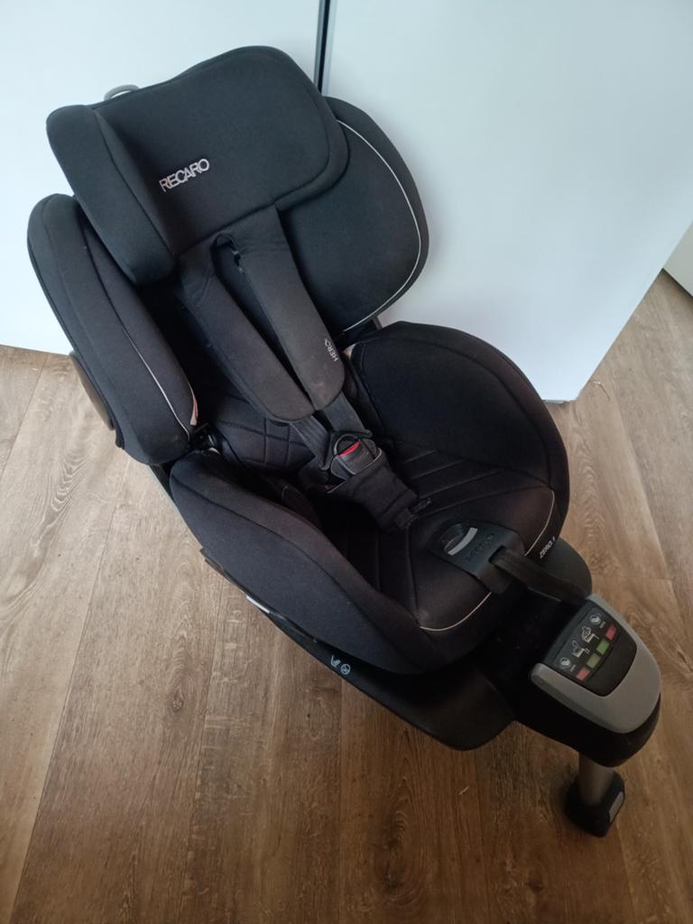 Recaro zero.1 elite kinderstoel/ autostoel, Verstelbare rugleuning, Gebruikt, 0 t/m 18 kg, Isofix