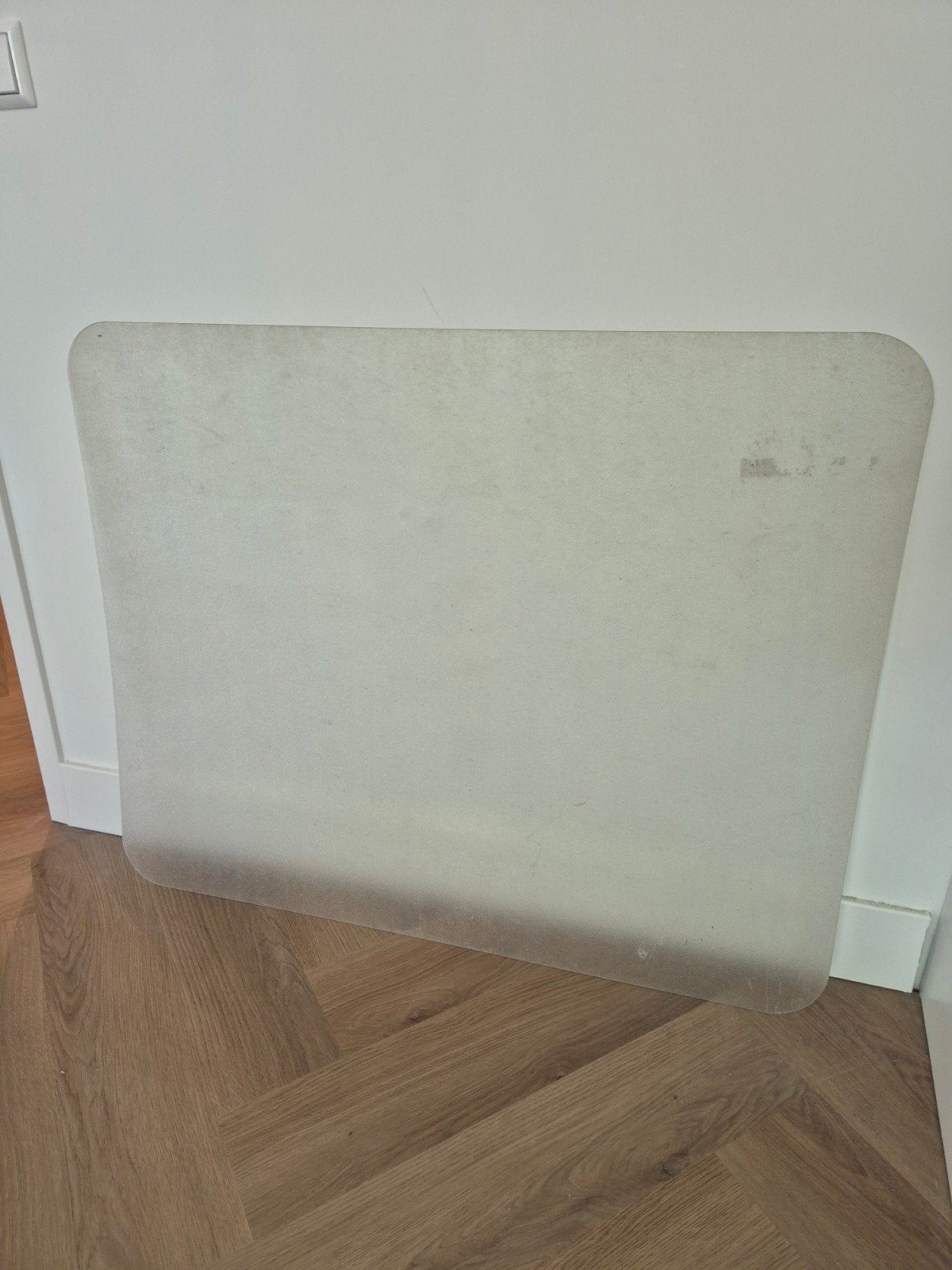 2x IKEA KOLON Vloerbeschermer 120x100 cm, Ophalen, Gebruikt, Rechthoekig, 100 tot 150 cm