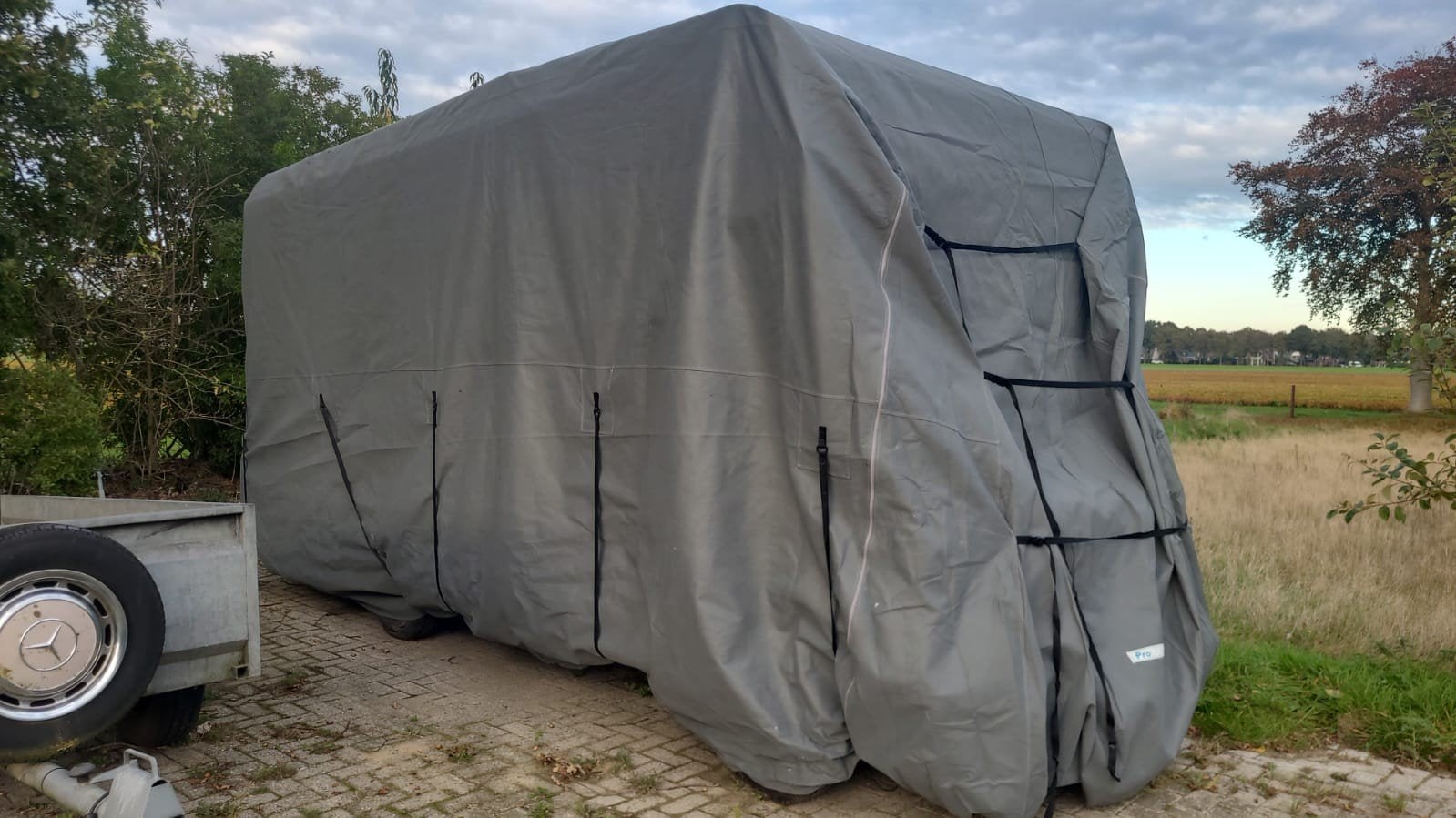 Camperhoes voor camper 3.20x2.40x6.40m, Ophalen, Gebruikt