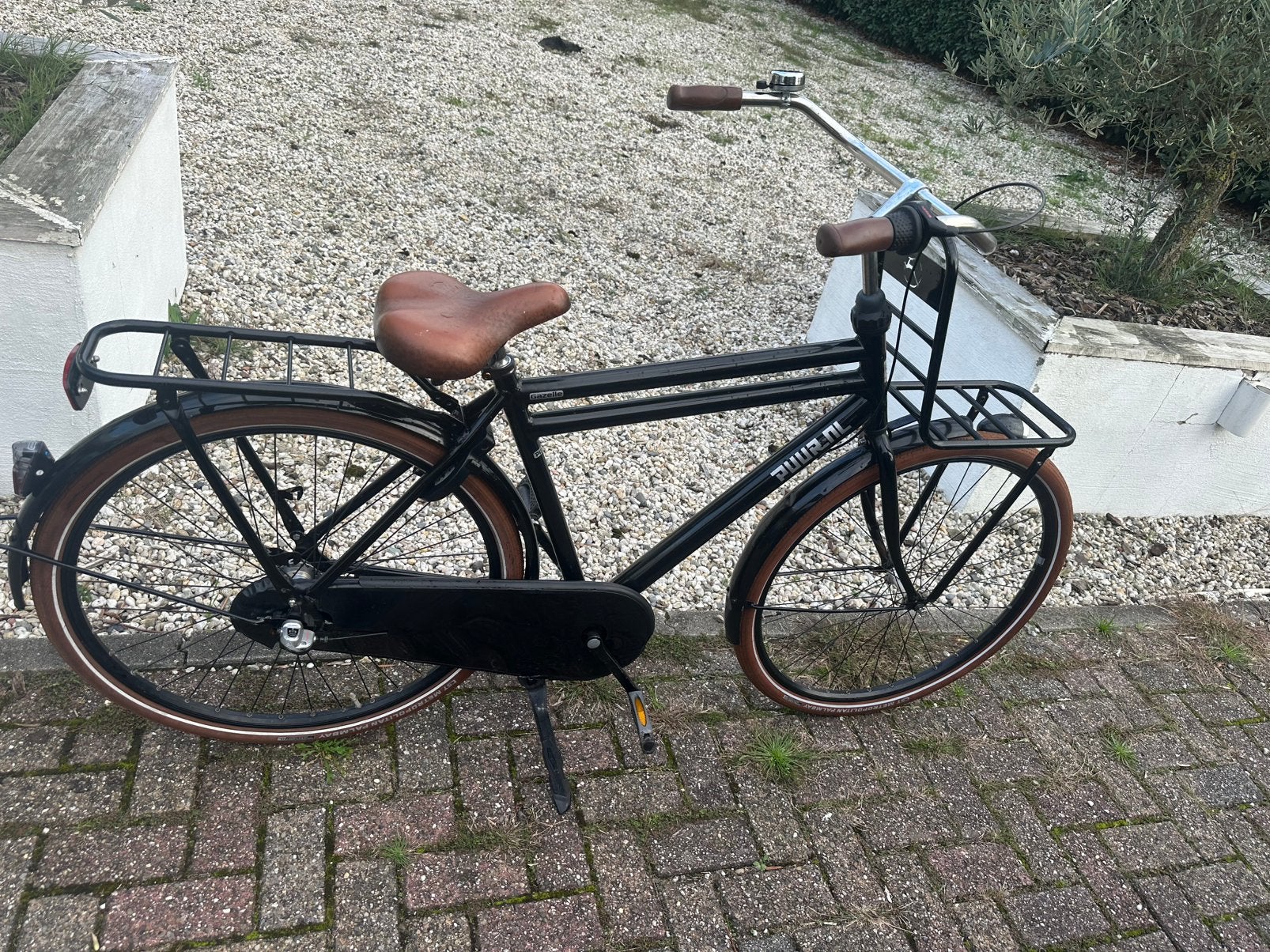 Gazelle puur 28inch H54 herenfiets net model, Terugtraprem, Versnellingen, 49 tot 53 cm, Zo goed als nieuw