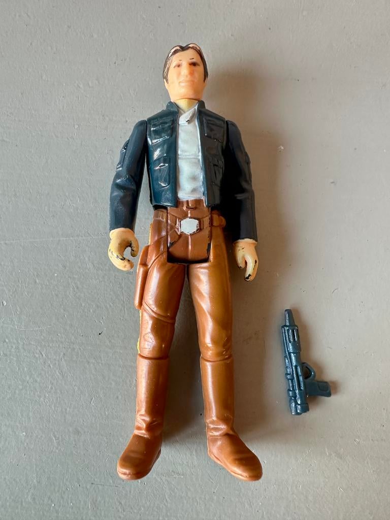 Star Wars vintage Han Solo Bespin Kenner, Ophalen of Verzenden, Gebruikt, Actiefiguurtje