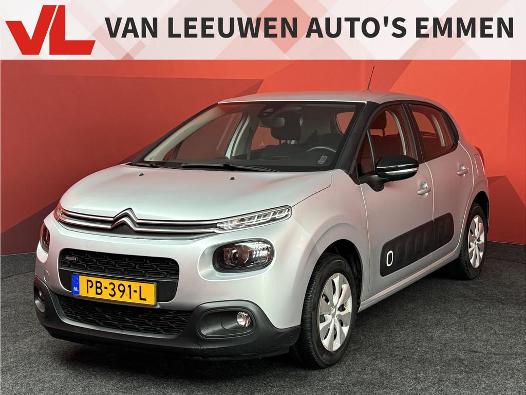 Citroën C3 1.2 PureTech Feel 105g | Trekhaak | Cruise | Cli, Auto's, Citroën, Voorwielaandrijving, 450 kg, 1199 cc, Origineel Nederlands
