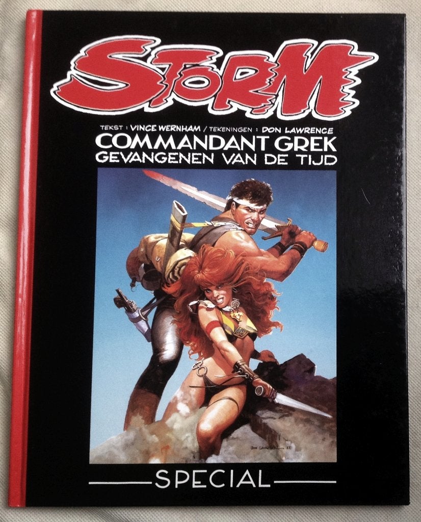 Storm Special Commandant Grek Don Lawrence, Boeken, Eén stripboek, Verzenden, Zo goed als nieuw, Don Lawrence