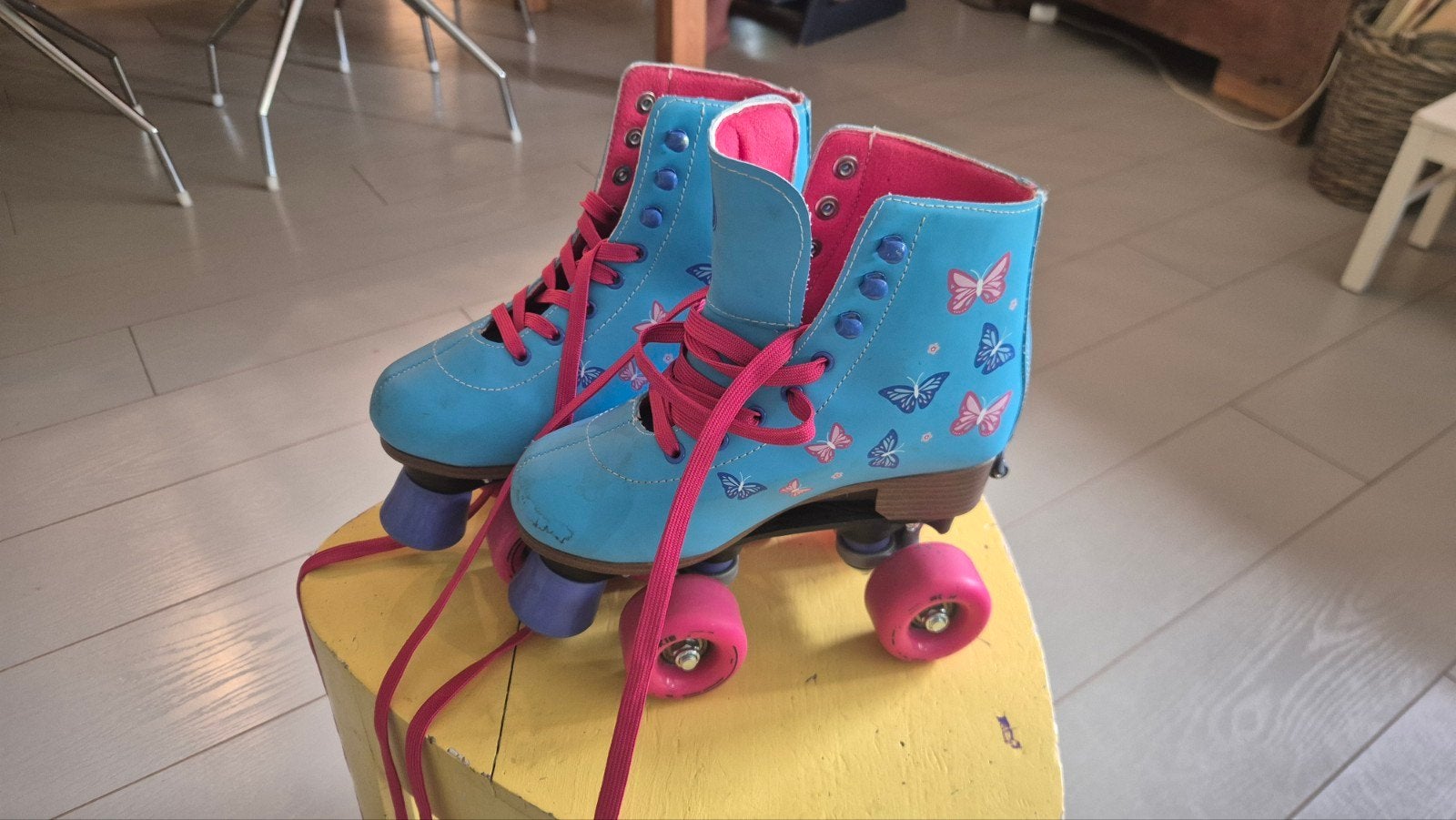rookie rolschaats 31-34, Kinderen en Baby's, Speelgoed | Buiten | Rolschaatsen, Ophalen, Verstelbaar, Kinderen, Zo goed als nieuw