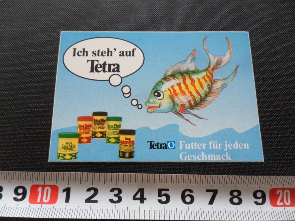 sticker Ich steh'auf TETRA, Ophalen, Zo goed als nieuw