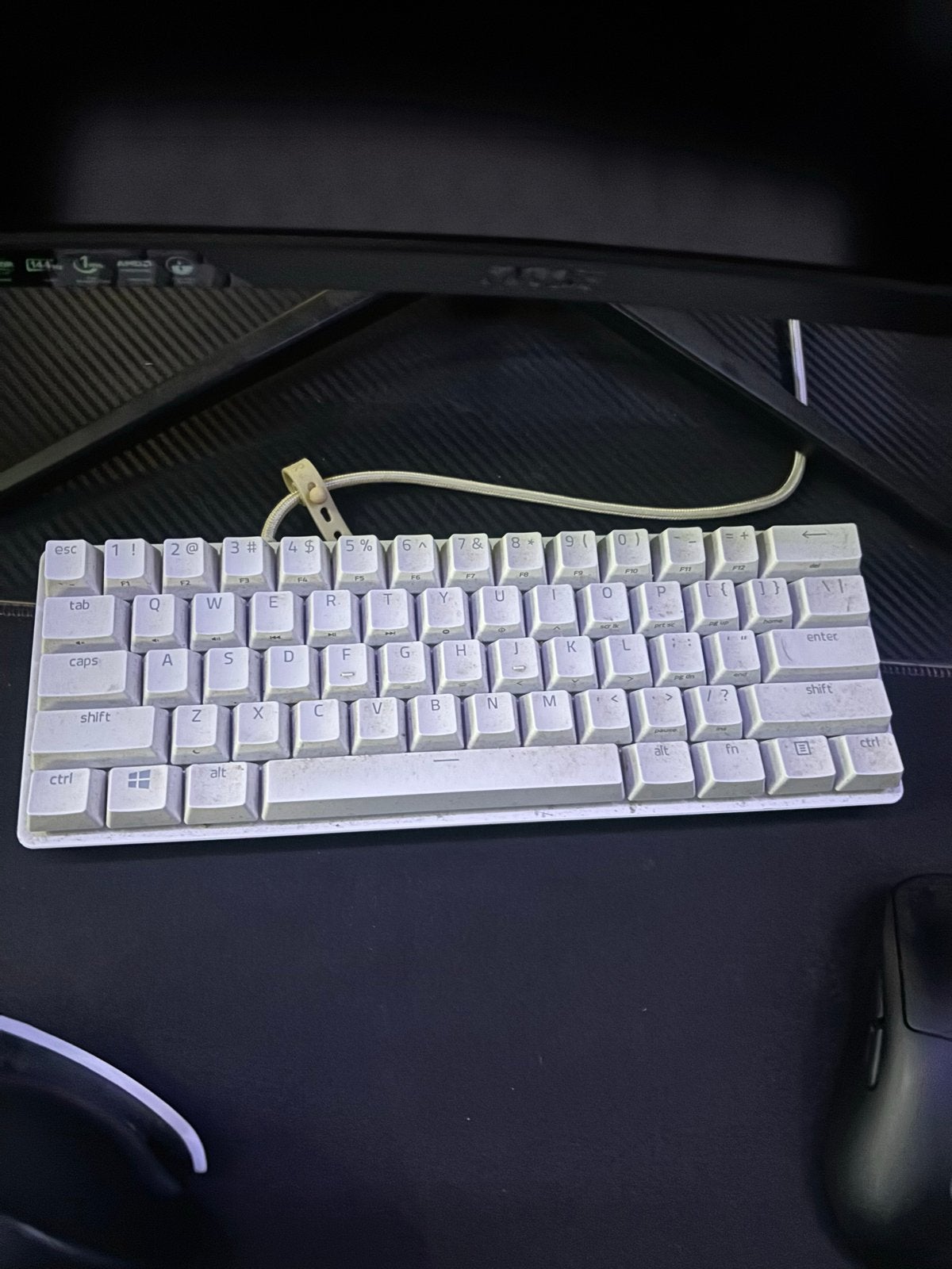 Logitech G Pro Wireless & Razer Huntsman Mini Purple, Gebruikt, Draadloze ontvanger, Ophalen of Verzenden, Draadloos