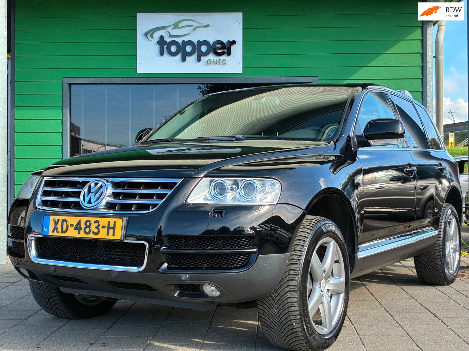 Volkswagen Touareg 4.2 V8|Automaat|Panoramadak|Navigatie|Cli, Auto's, Automaat, 4172 cc, Gebruikt, 8 cilinders