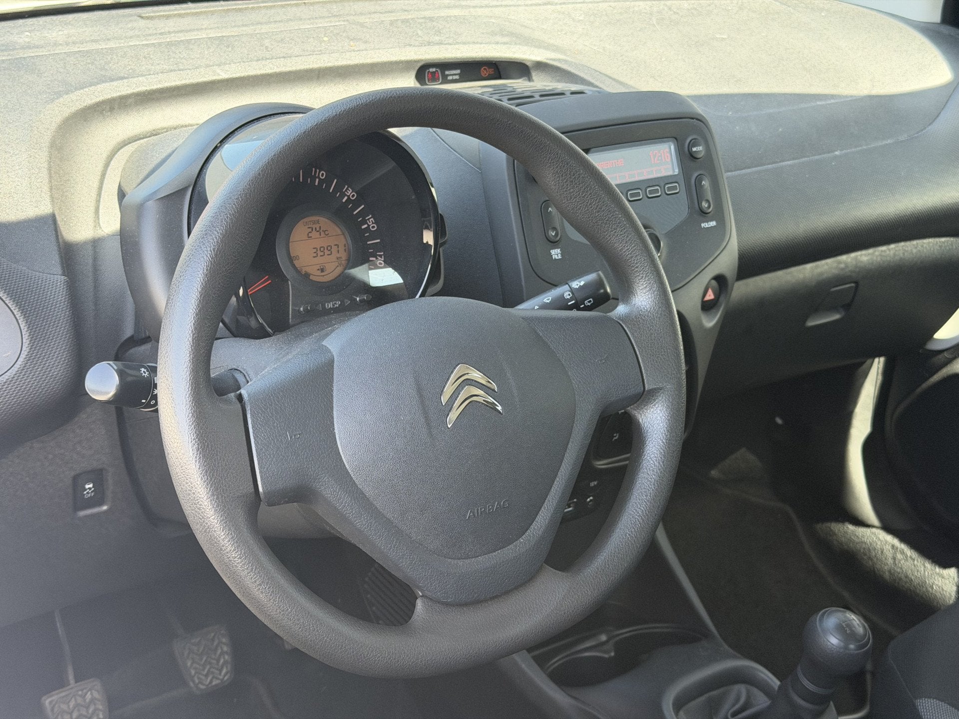 Citroën C1 1.0 e-VTi Live | Nieuwe APK | Lage km | NAP, Auto's, Voorwielaandrijving, Euro 5, Stof, Gebruikt