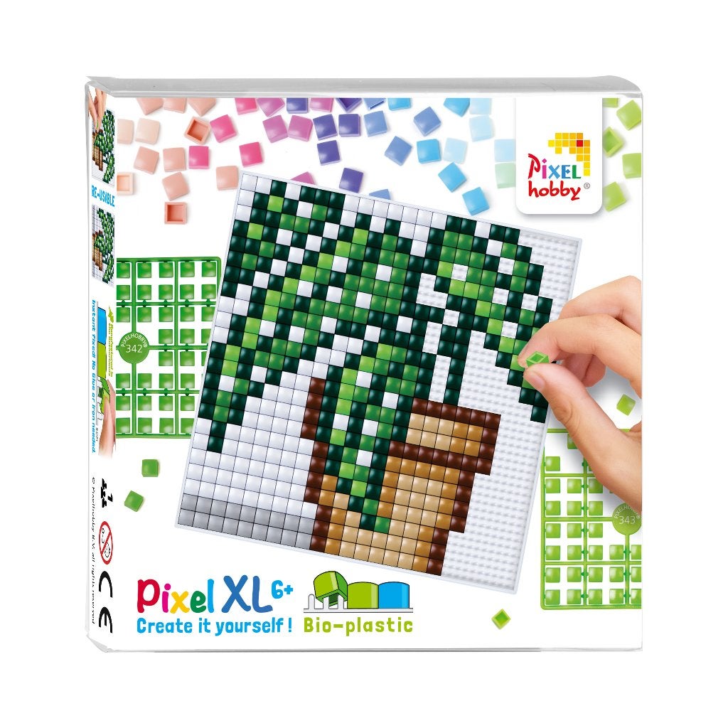 Pixelhobby Create it yourself XL set 41052 begonia 12 x 12, ., Nieuw, ., Knutselset