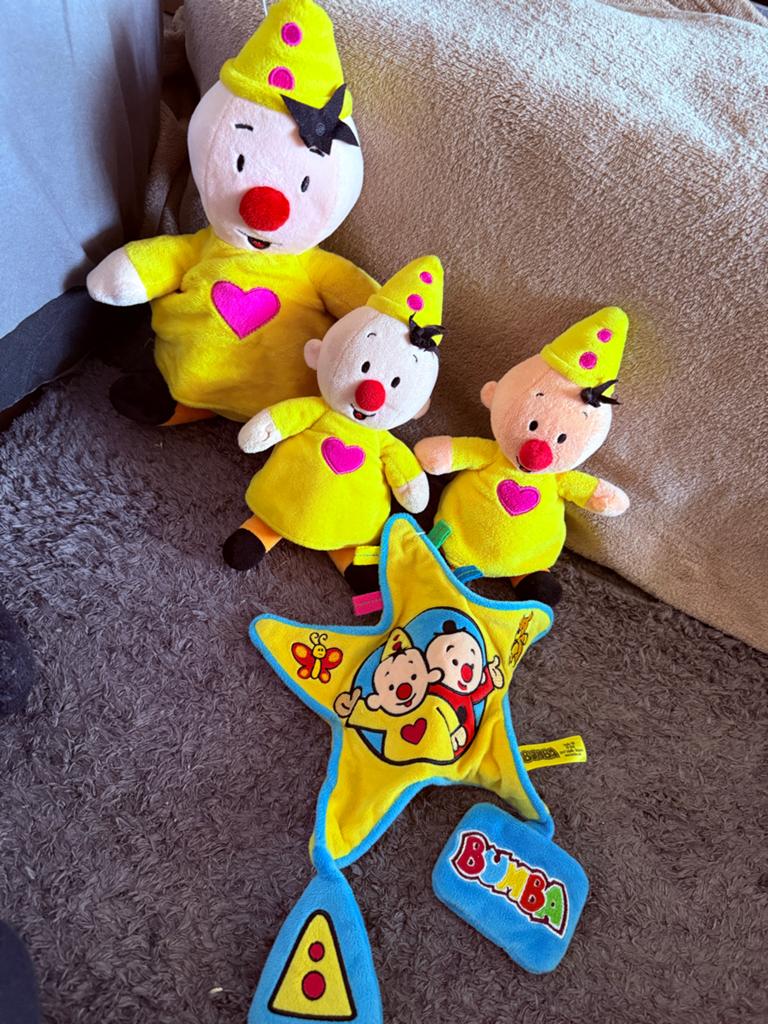 Bumba knuffels en knuffeldoekje set, Kinderen en Baby's, Speelgoed | Knuffels en Pluche, Gebruikt, Overige merken, Ophalen of Verzenden